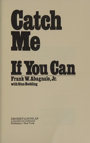 Cover of Catch Me If You Can