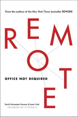 Cover of Remote: Office Not Required