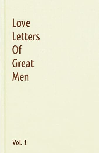 Cover of Love Letters of Great Men